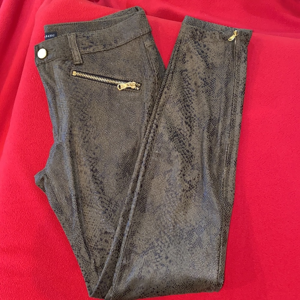 Zara Basic Jeggings In Snake Print In Two Colors … - image 8